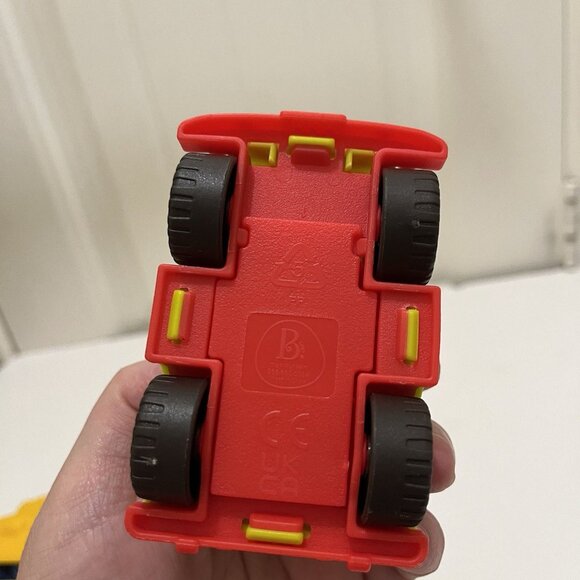 Just B Toys Happy Cruisers Mini Cars Vehicle Lot of 3 Battat Green Blue Yellow - Picture 10 of 10